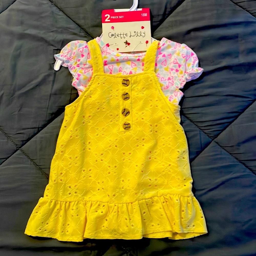 Girls 2-piece dress